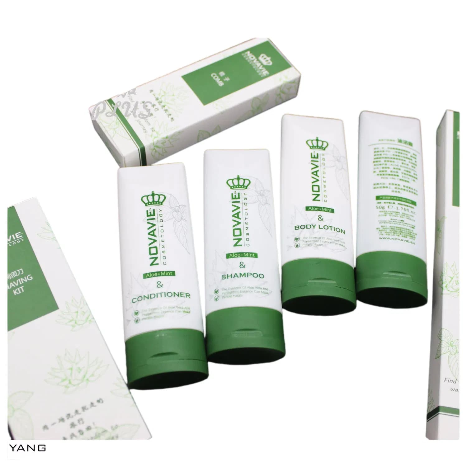 Convenient Flip Cap Disposable Conditioner for on-The-Go Care