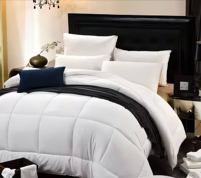 Hotel Quality 100% Microfiber All Season Quilted Bedding Comforter Duvet Insert Hilton Quilt