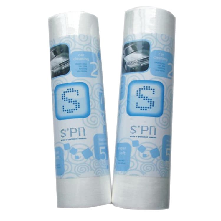 Multi-Purpose Cleaning Tissue Spunlace Nonwoven Roll Clean Wiper Household Jumbo Cleaning Wipe