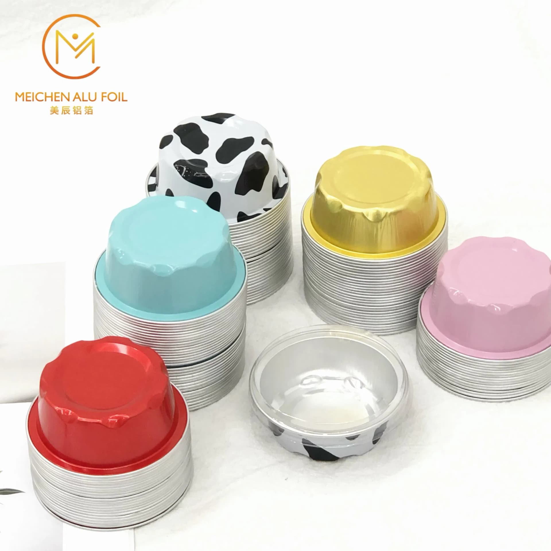 Recyclable Aluminum Foil Bowl Catering Bakery Disposable Food Packaging Container