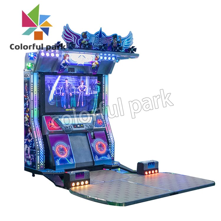 Indoor Video Arcade Game Machine Coin Push Game Machine Dance Game Machine Dance Machine