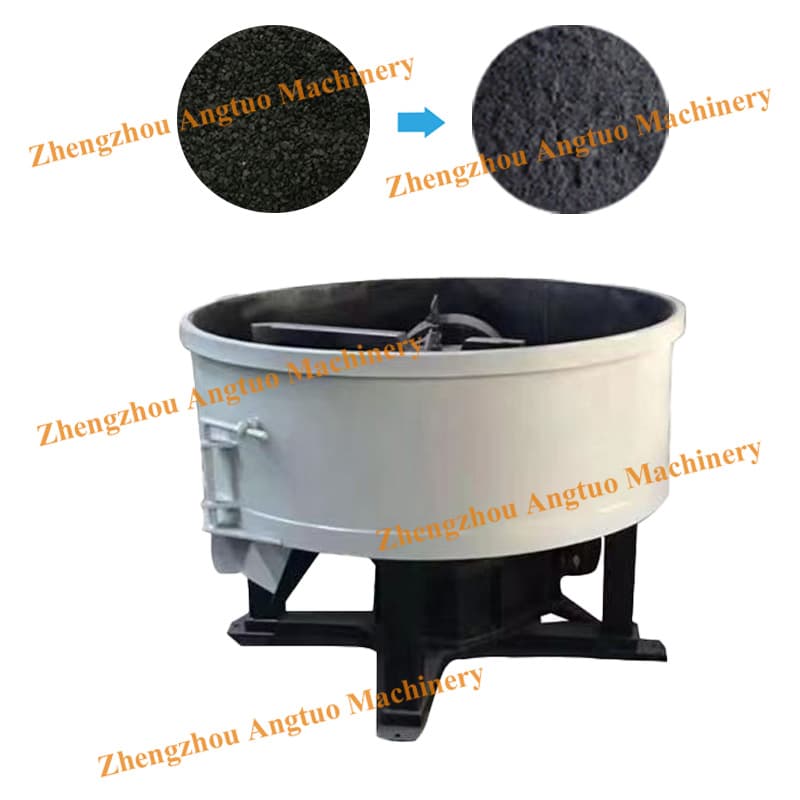 Charcoal Briquettes Machine Bio Coal Wheel Mill Making Machine
