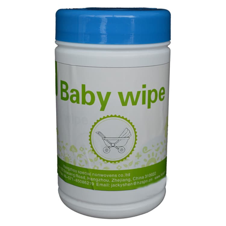 Moisturizing Canister Barrel Wet Wipes for Baby Car or Pet Car or Alcohol or Cleaning with Logo Custom