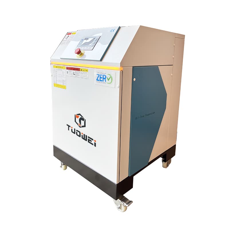 220V 2.2kw Electric Scroll Compressor Silent Dry Oil-Free Breathing Air Compressor for Print Shop