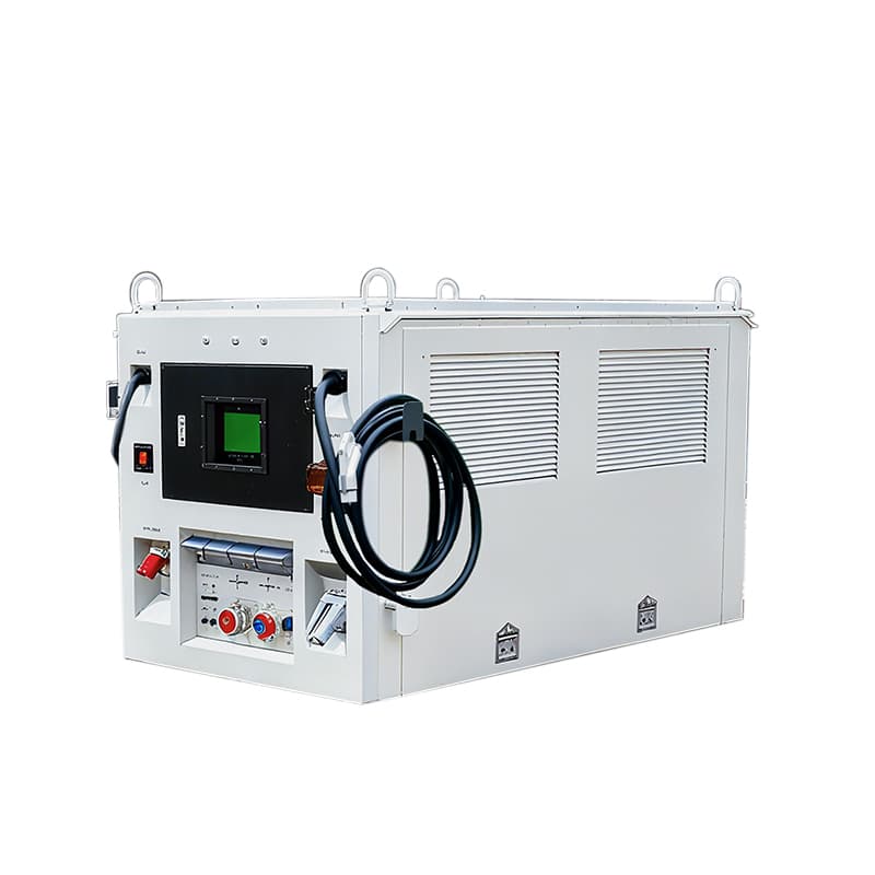 High-Power Wireless Commercial DC Mobile Fast Electric Vehicle Charging Station