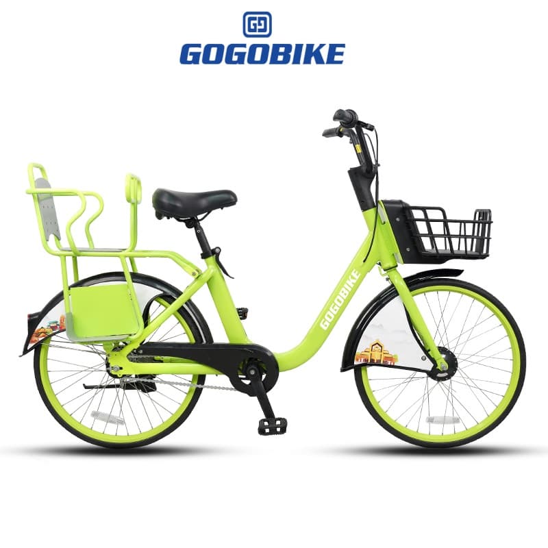 Safe Ride Public Parent Child Bike for School Commuting