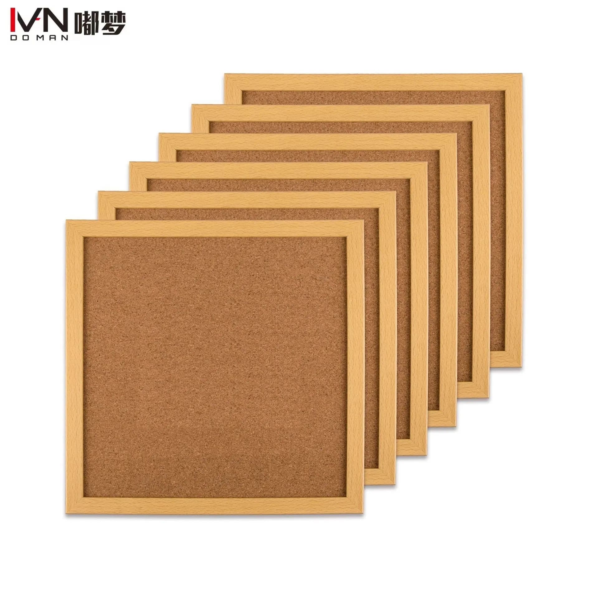 Office Bulletin Board Environmentally Friendly and Odorless Cork Message Board