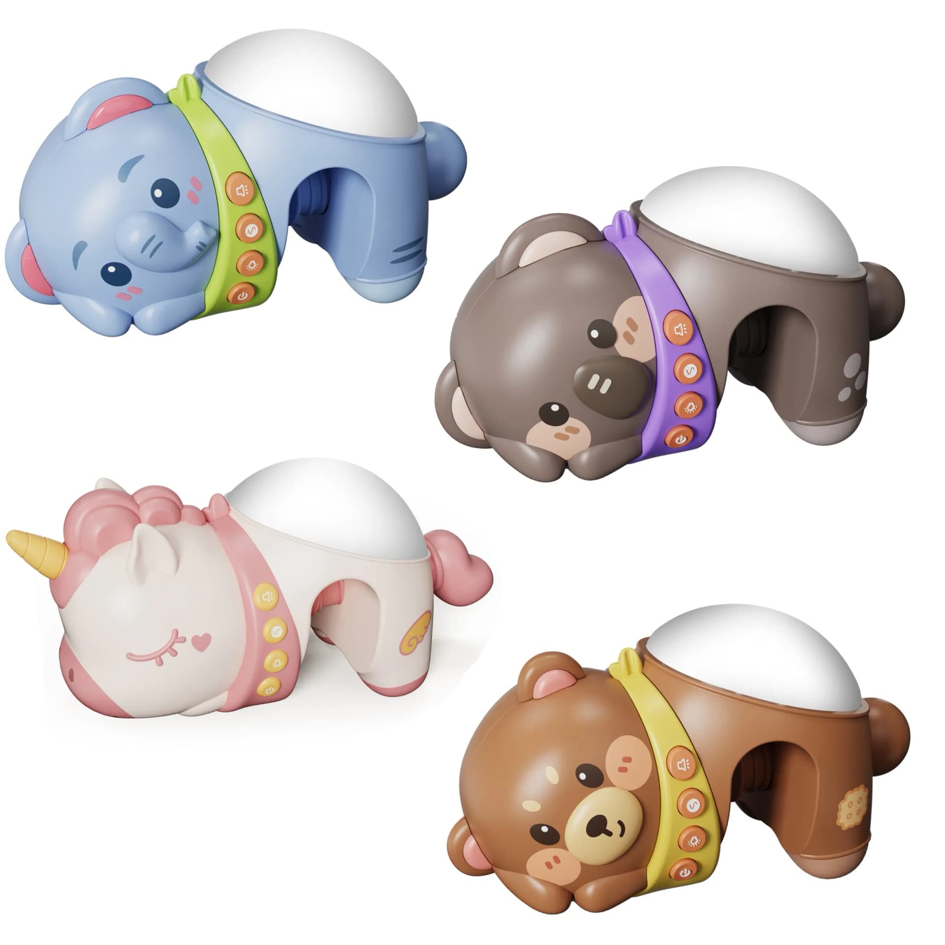 Top Selling Baby Comfort Bed Bell Star Projection Light Music Remote Control LED Night Light Children's Bedroom Toy Projection Toys