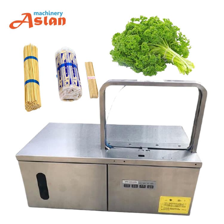 Hot Selling Vegetable Strapping Machine Manual Bag Box Dry Noodles Flowers Strapper