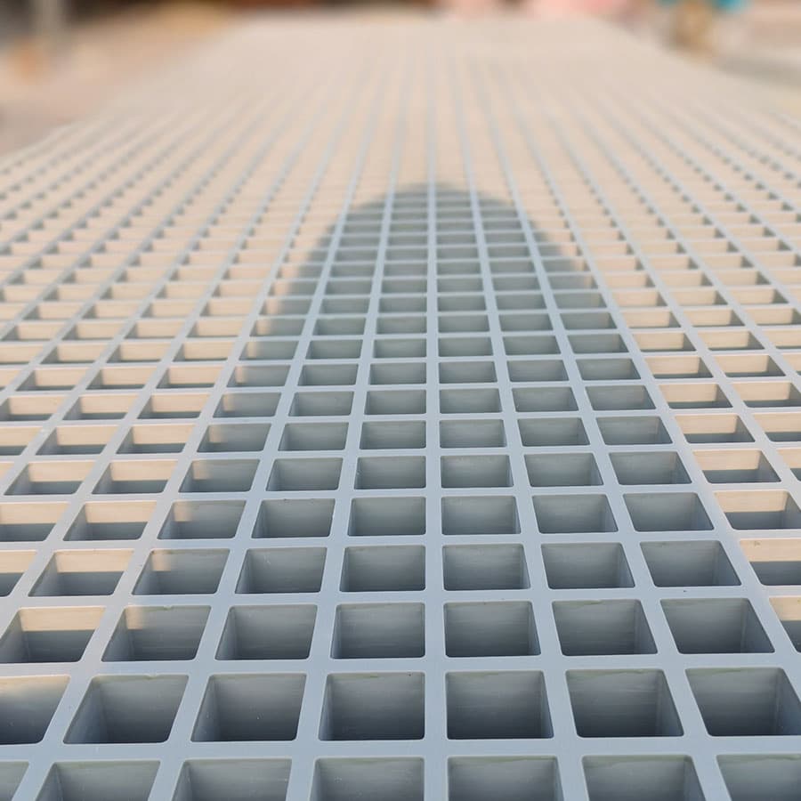 Fiberglass Mesh Walkway FRP GRP Grating Insulation Stair Tread Mold Grid Cover