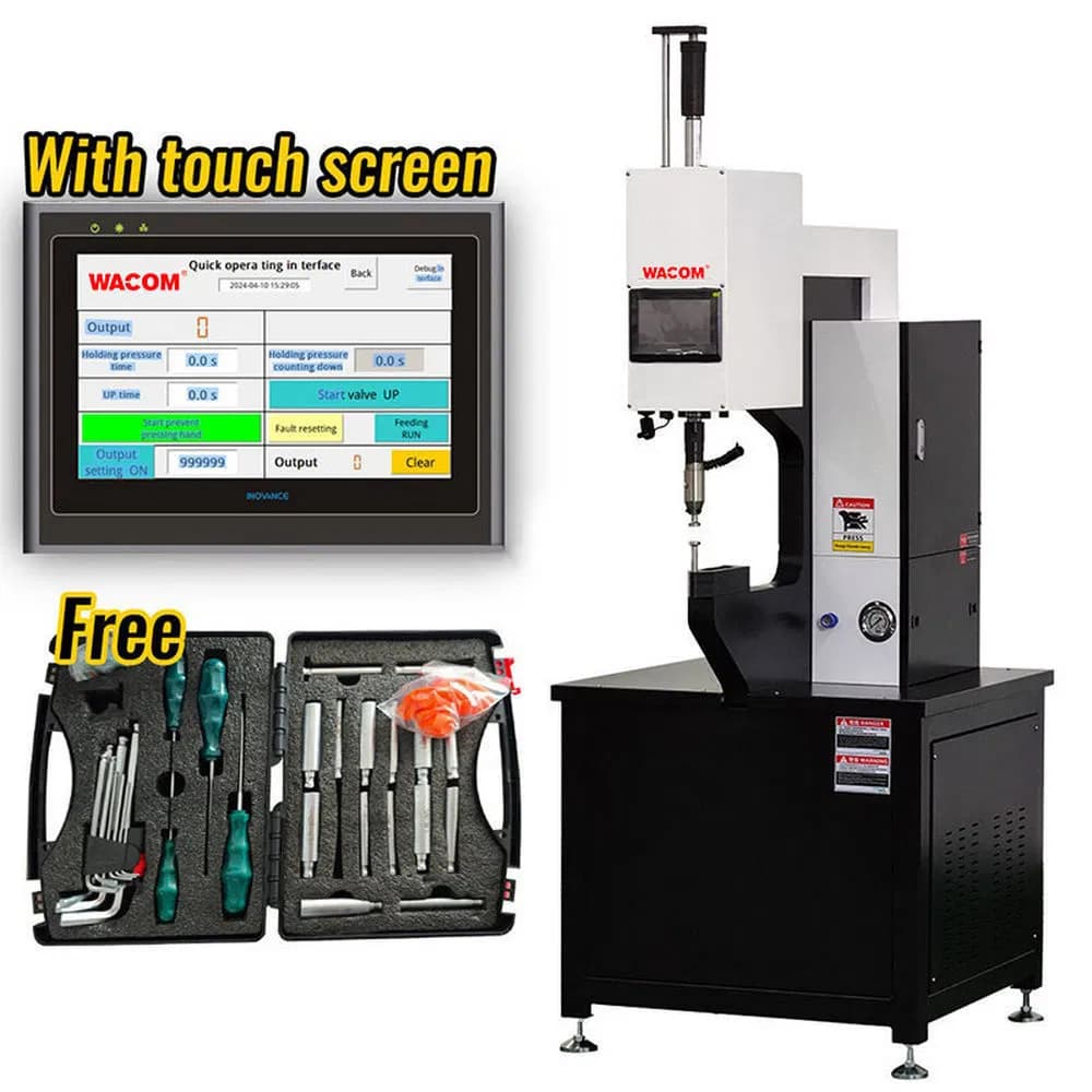 High Quality Automatic Pneumatic Industrial Riveting Machine for High-Speed Rail Manufacturing