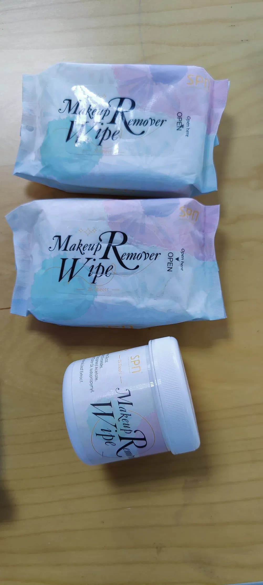 Custom Cleaning Make up Removal Wet Wipes for Face Makeup Remover Wipe