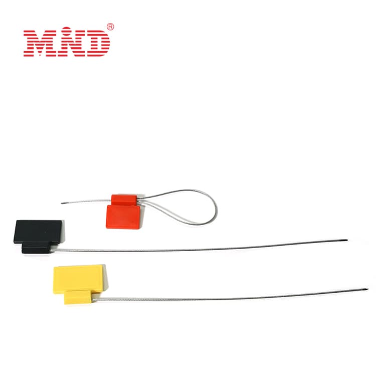 Tamper Proof Anti Theft Security ABS RFID NFC/UHF Cable Tie Stainless Steel Wire Lead Seal Tag
