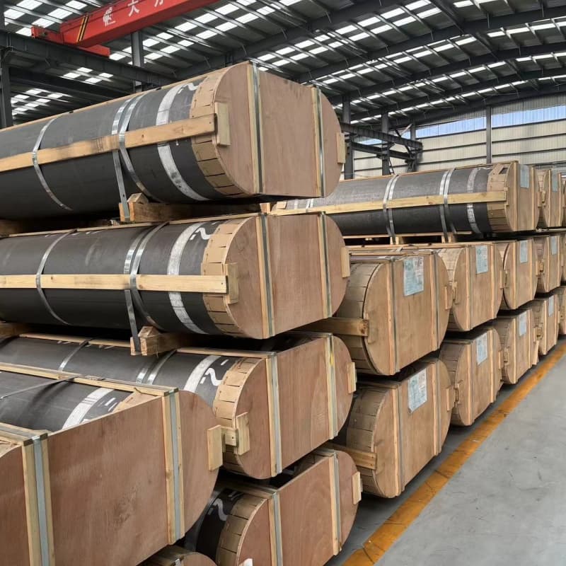 Carbon Graphite Electrode with Nipples for Electric Arc Furnace