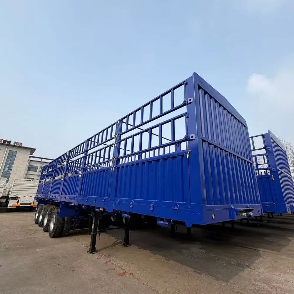 Heavy-Duty Stake Body Semi Trailer for Reliable Transport Solutions