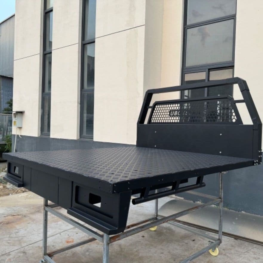Ubox909-4X4 off-Road Aluminum/Steel Dual Cab Ute Pickup Canopy and Tray