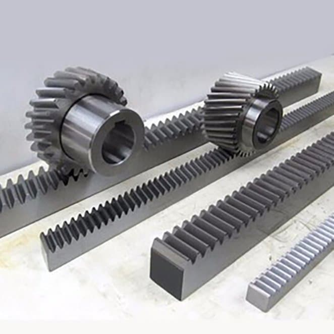 Good Quality Pinion Gear CNC Rack and Pinion Round Helical Gear Rack
