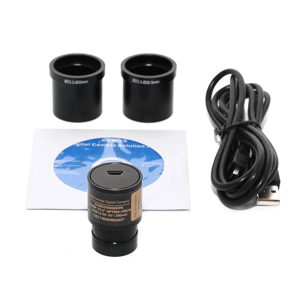 5.1m 30fps Digital Stereo Microscope Eyepiece Camera with Ar0521 Sensor Scmos05100kpa