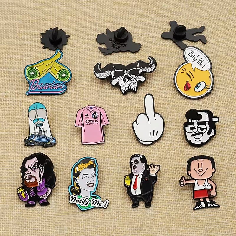 Customizable Anime Enamel Pins for Unique Personal Designs