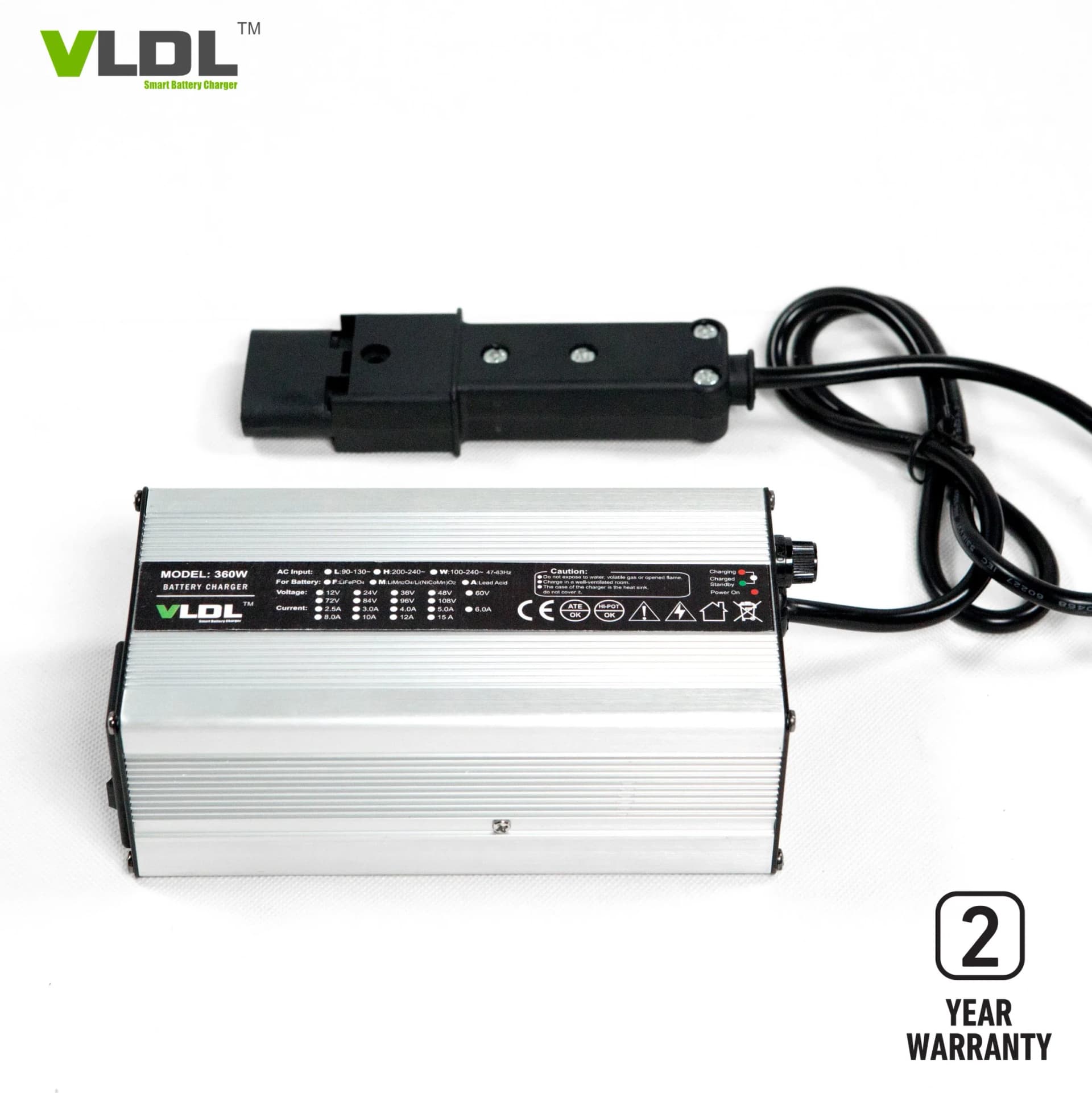12V 20A Automatic Battery Charger for LiFePO4/Li-ion Battery