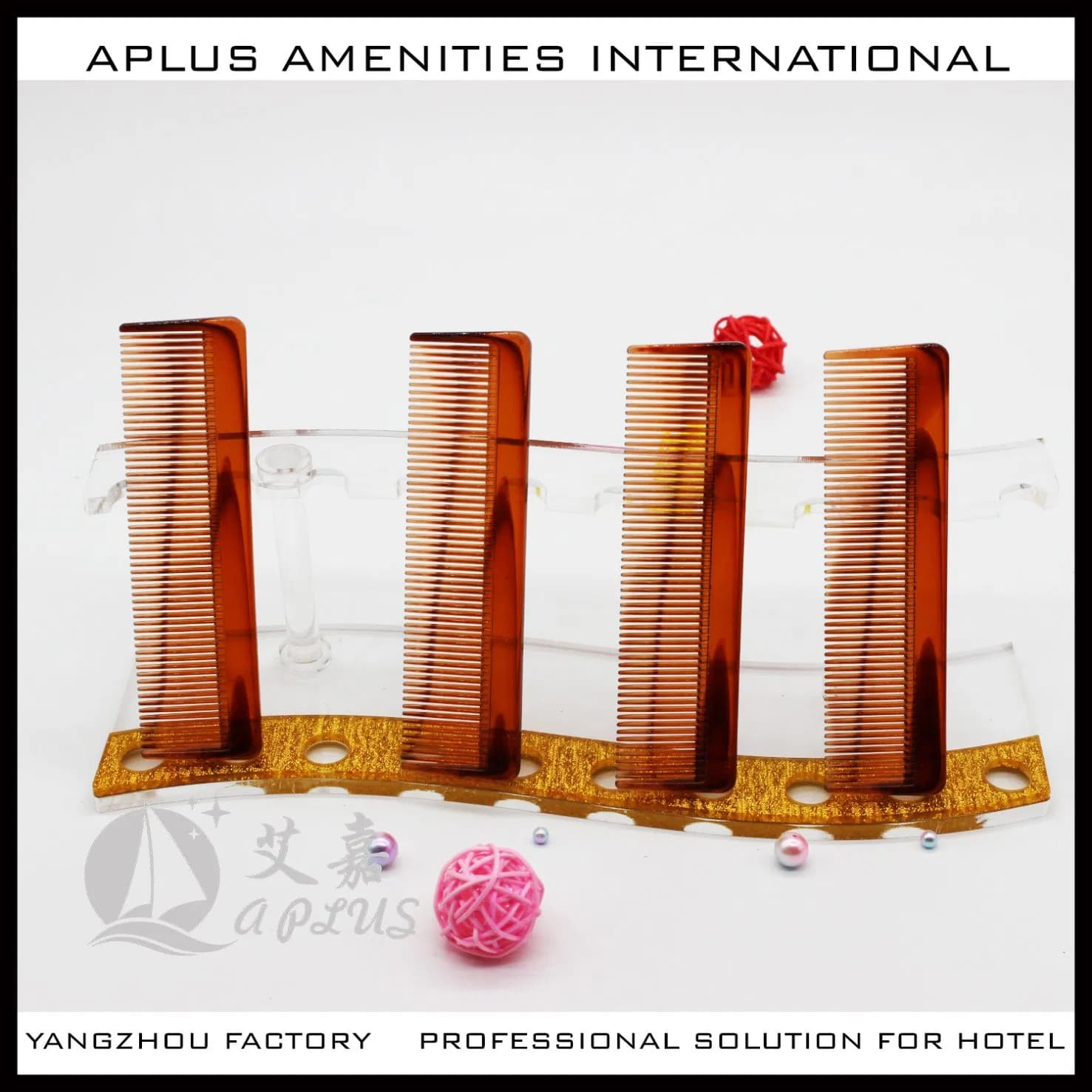 Premium Disposable Hotel Combs - Chinese Aplus Stylish Design