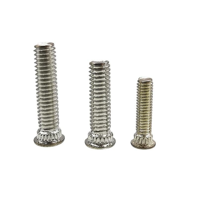 Secure Locking Carbon Steel Zinc Plated Self Clinching Stud Screw