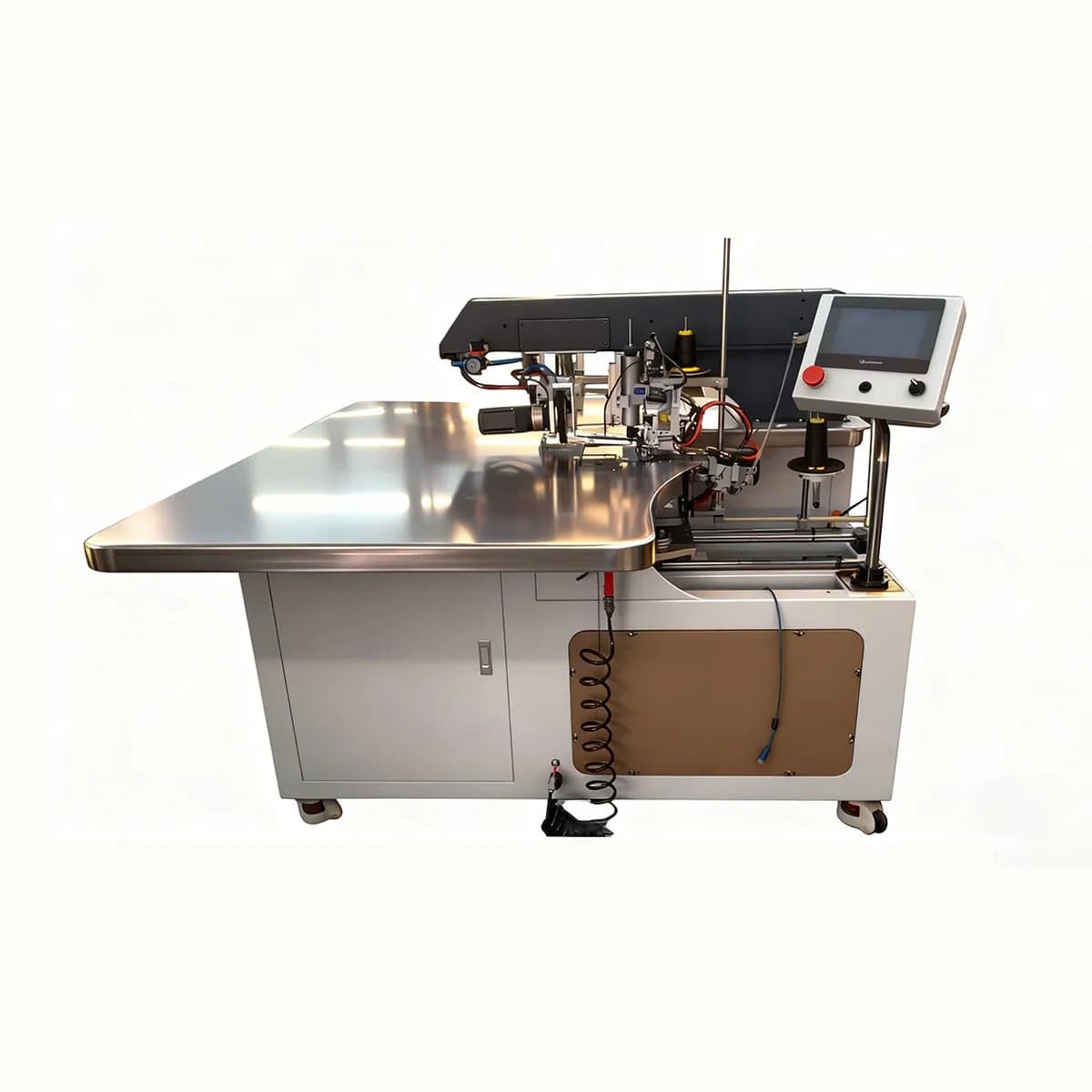Jeke Automatic Edge Binding Sewing Machine Exclusive Model Car Floor Mat & Carpet Edging System