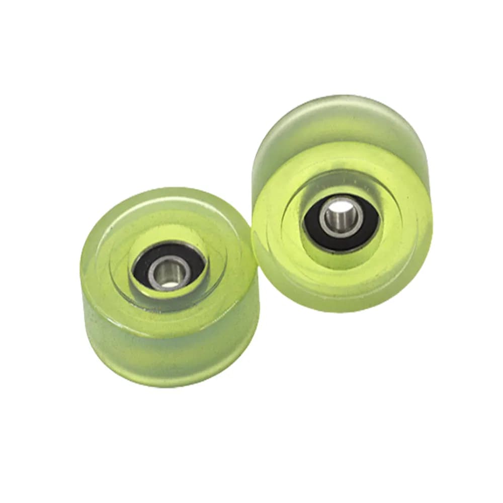 PU Coated Rubber Wheel Bearing PU620360-18 17X60X18 PU Rollers with Bearing 6203zz