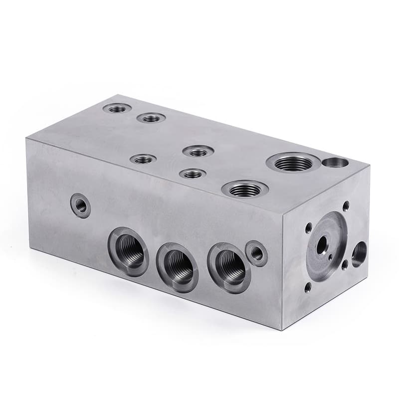 High Precision Aluminium Alloy Machining Parts Hydraulic Valve Block Parts