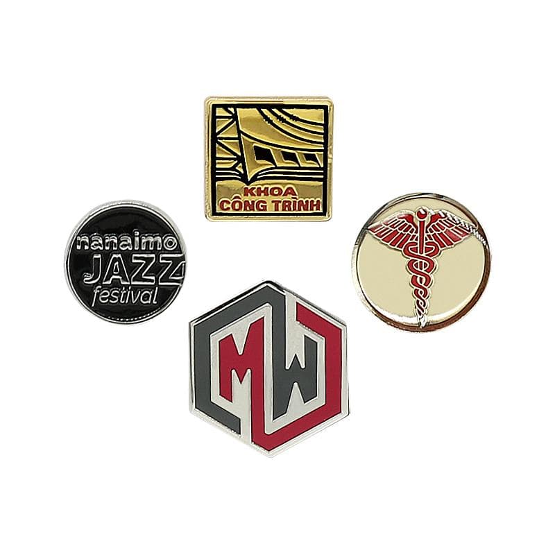 Wholesale Customized Metal Hard Enamel Pins Hat