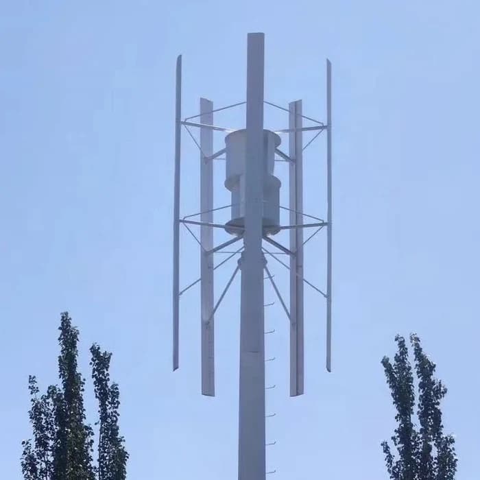 Vertical Axis Home Wind Power 5kw 10kw Farm Grid-Connected off-Grid Wind Turbine