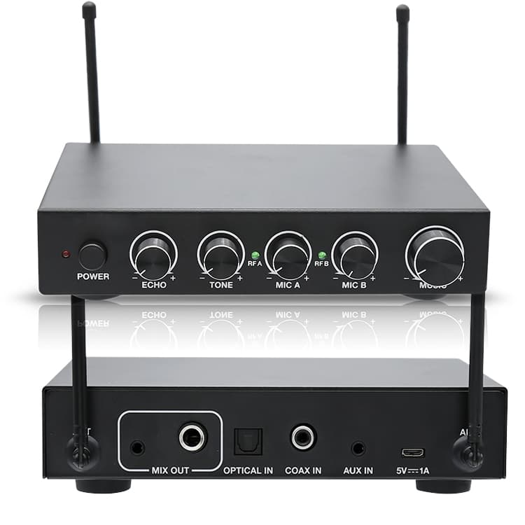 Wireless Microphone Customized Mic Professional Handheld Machine Machines System Home Karaoke Mixer
