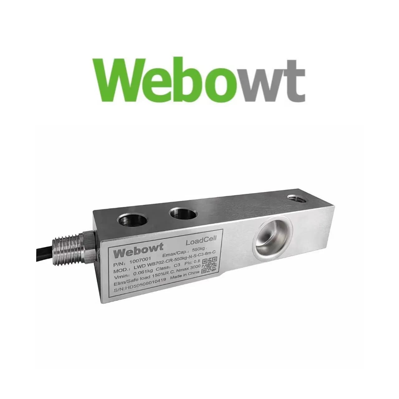 Stainless Steel Loadcell IP68/IP69K C3/C6 Accuracy for Harsh Environments