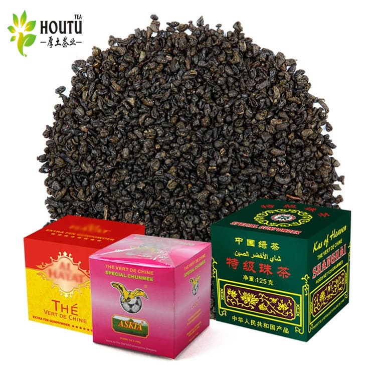 Gunpowder Tea Chinese Green Tea 3505 Factory Wholesale Price to Morocco