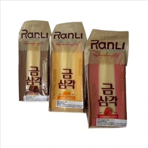 Delicious Ranli Triangle Cake Strawberry Flavor &Chocolate Flavor &Cheese Flavor