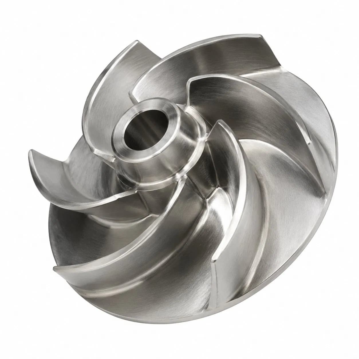 CNC Machined Marine Pump Housing Impeller Custom Precision OEM Manufacturing