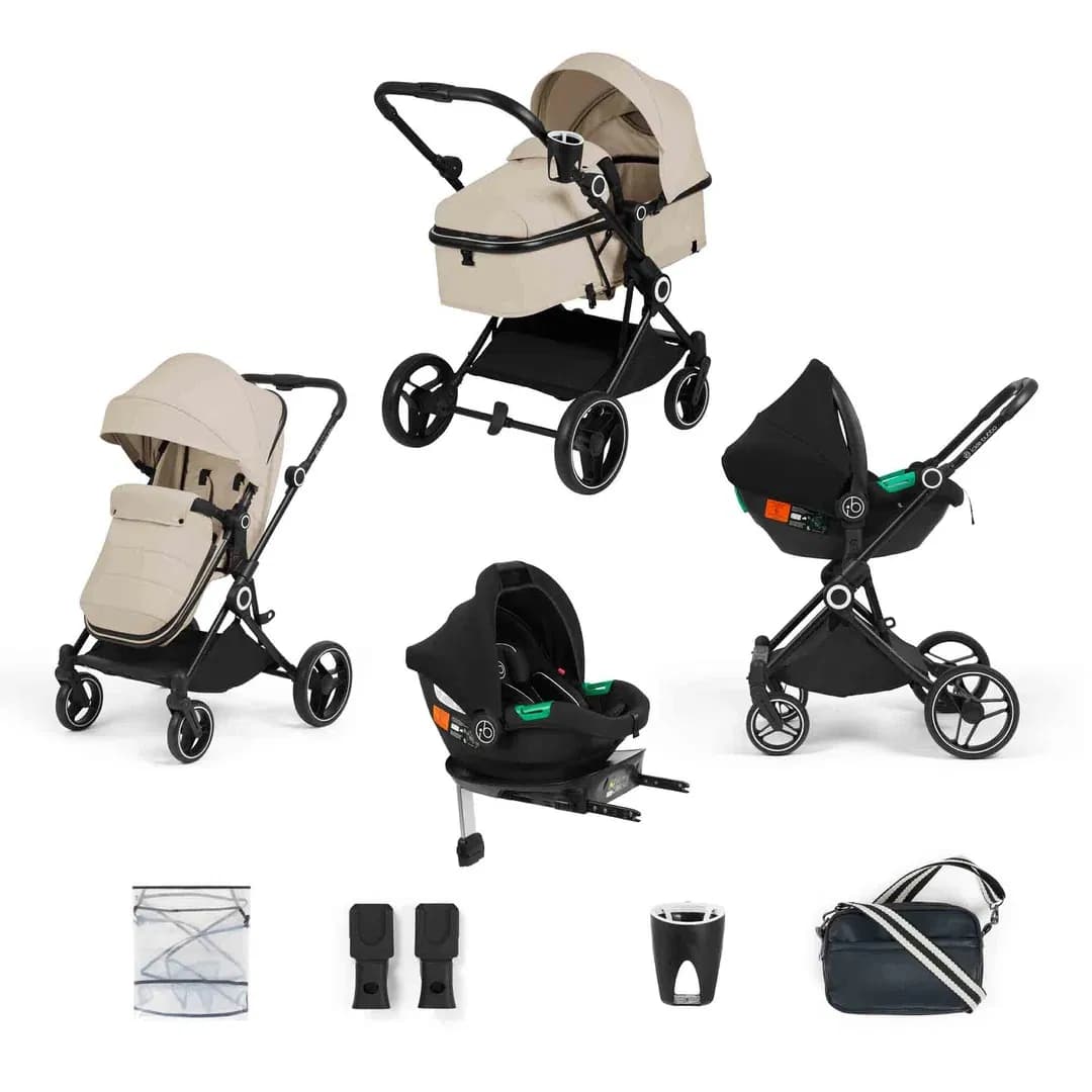 Factory 3 in 1 Pram Automatic Folding Baby Carriage Baby Products Cart Baby Stroller