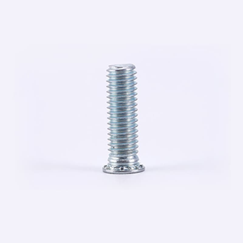 Self Clinching Fastener Pressure Rivet Screw Zinc Plated Steel Flush Head Screw