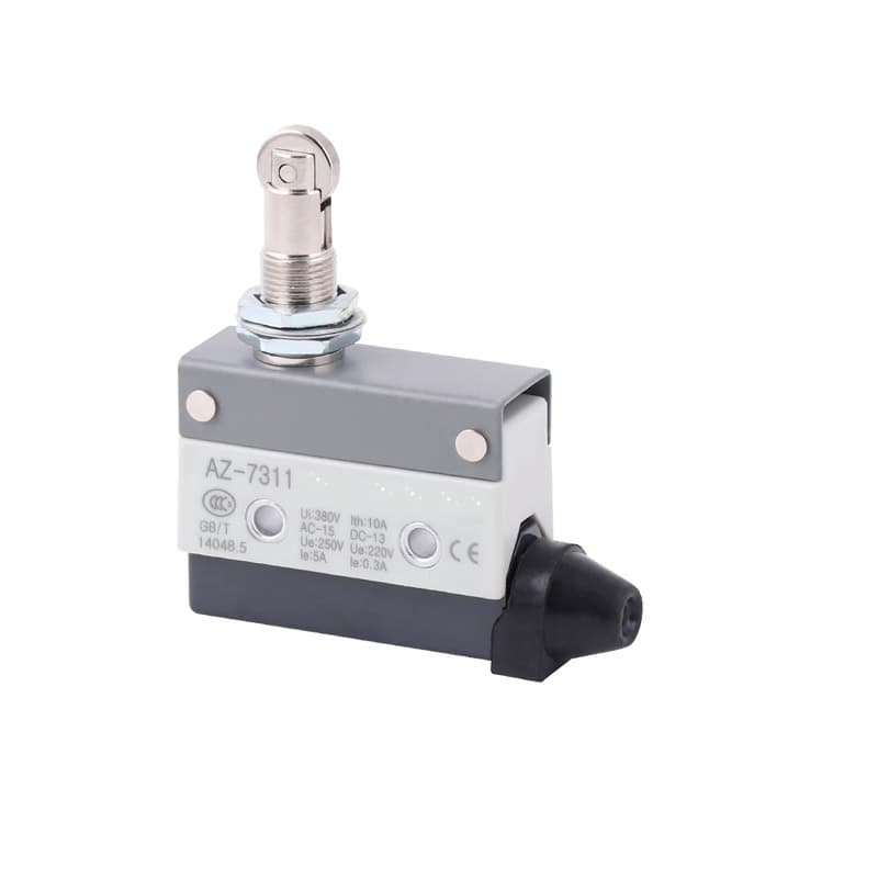 Premium Az7311 Limit Snap Switch with Panel Mount Roller Plunger 10A 250V