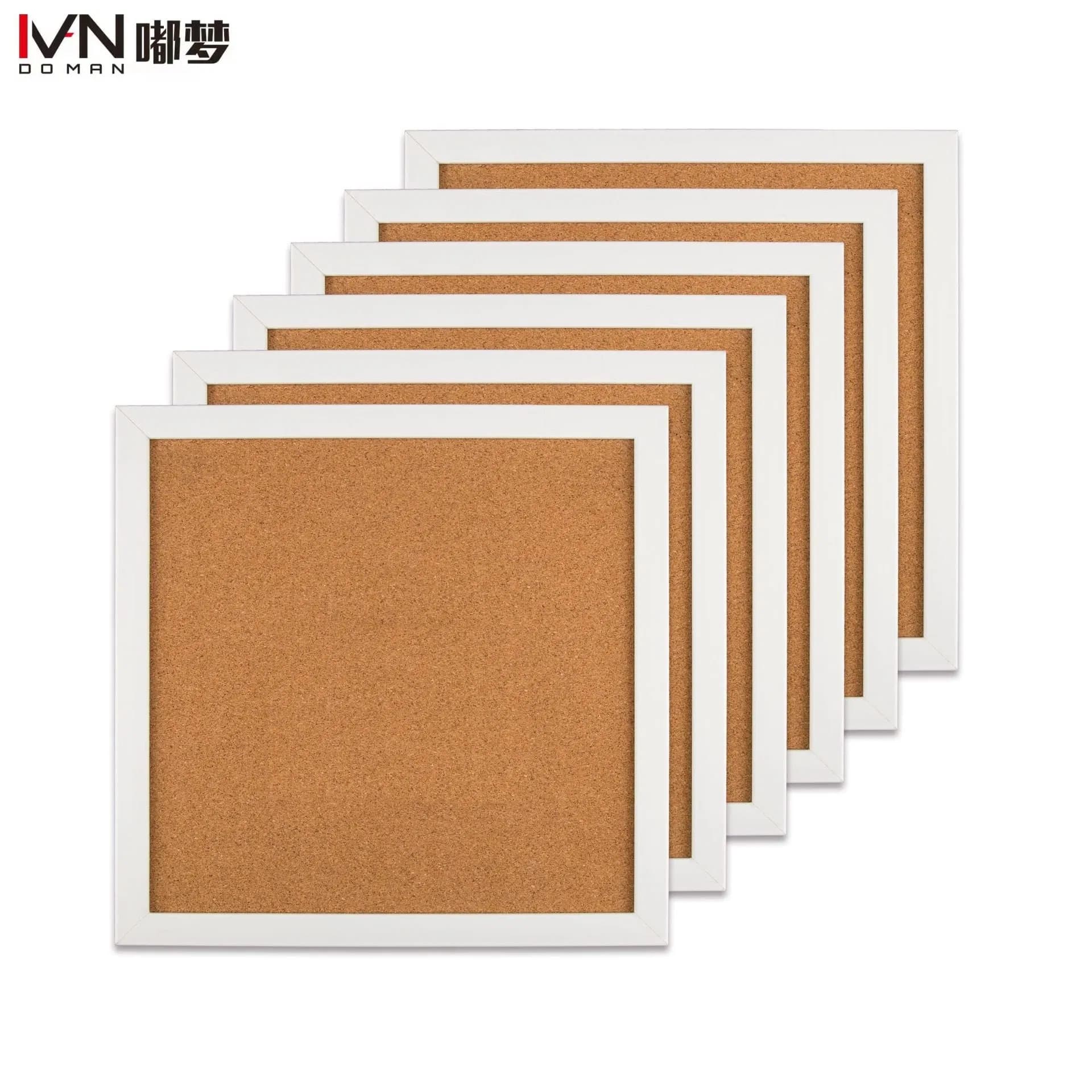 Natural Self-Healing Magnetic Adsorption Cork Message Board for Office Use