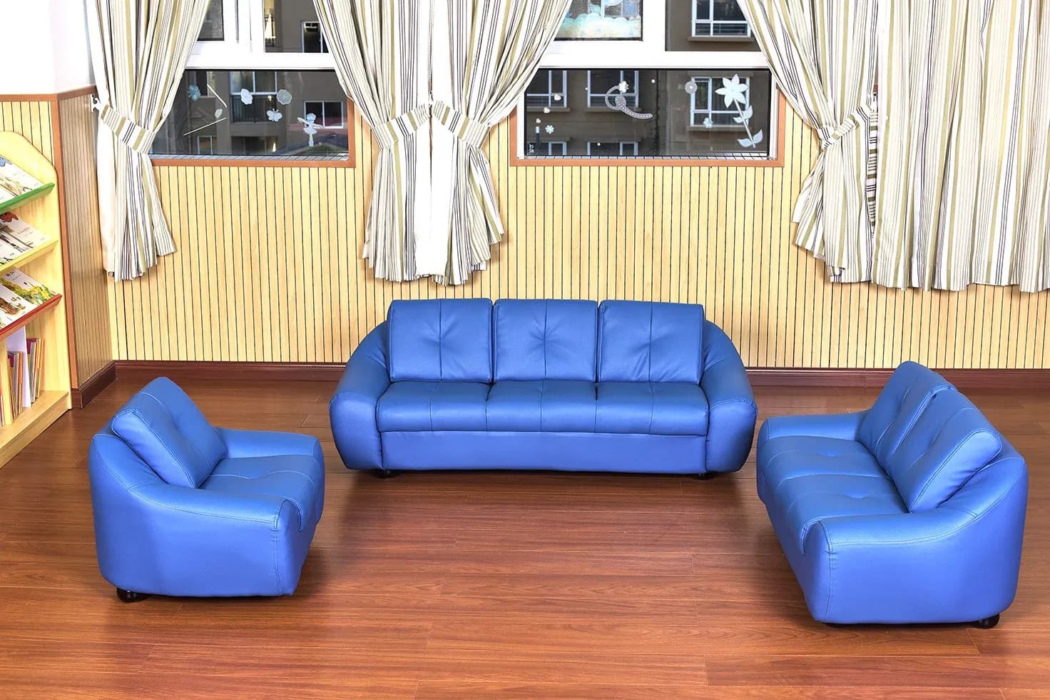 Children Playground and Reading Area Furniture, Preschool and Kindergarten Day Care Sofa, Kids Nursery Furniture, Home Furniture and Living Room Baby Sofa