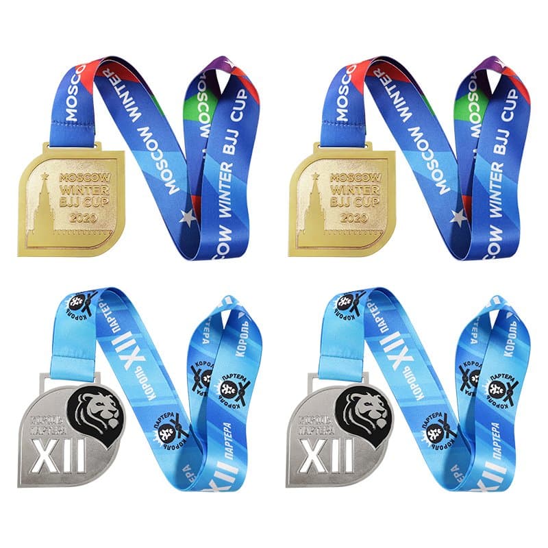 Custom Glow in Dark Marathon Event Football Toumament Triathlon Events Half Marathon Coloue Spray Rainbow Enamelled Medal