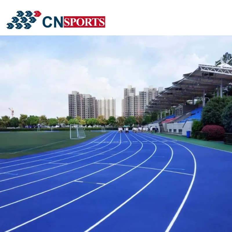 13mm Synthetic Athletic Rubber Running Track for Sports Runway Surface