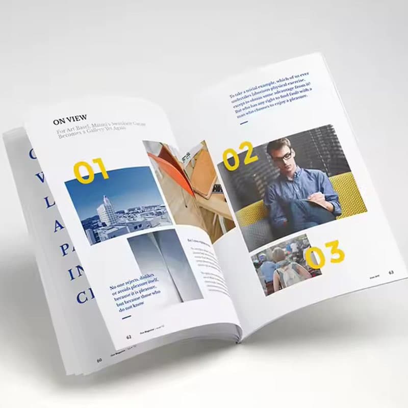 Custom Printed Corporate Branding High-Quality Agricultural Exhibition Publicity Pamphlets