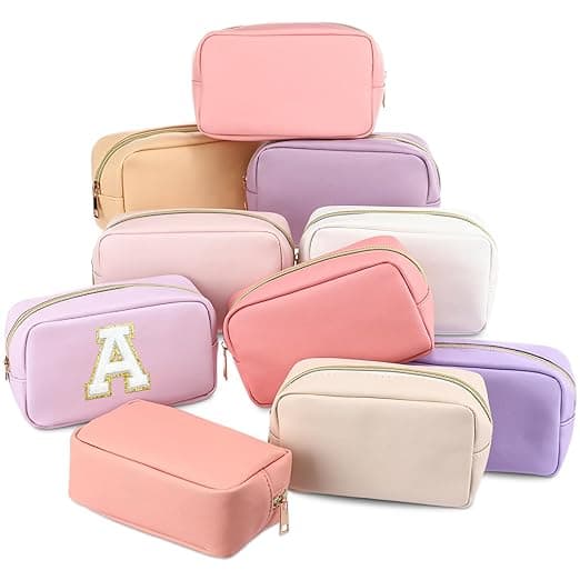 Fashion Promotion Canvas Lady Beauty Makeup Private Label Large Lipsticks Organizer Toiletry Cosmetic Women PU Leather Travel Bag