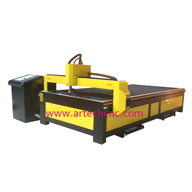 Gantry Table Portable Type 1325 1530 Stainless Steel Ss Carbon Steel CS Mild Steel Ms Metal Sheet CNC Plasma Cutter with Hypertherm Lgk Plasma Source