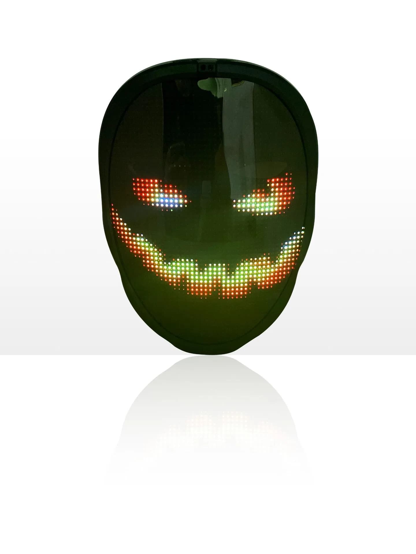 LED Mask with Gesture Sensing Light up Transforming Face Mask Cool Digital Glow Mask Perfect Gifts for Halloween Christmas Rave DJ Party Birthday