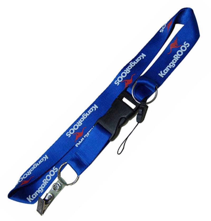 Printed Plain Neck Lanyard Personalised Custom Neck Strap with a Breakaway Safety Strap for Name Badge or ID Holder Spirius