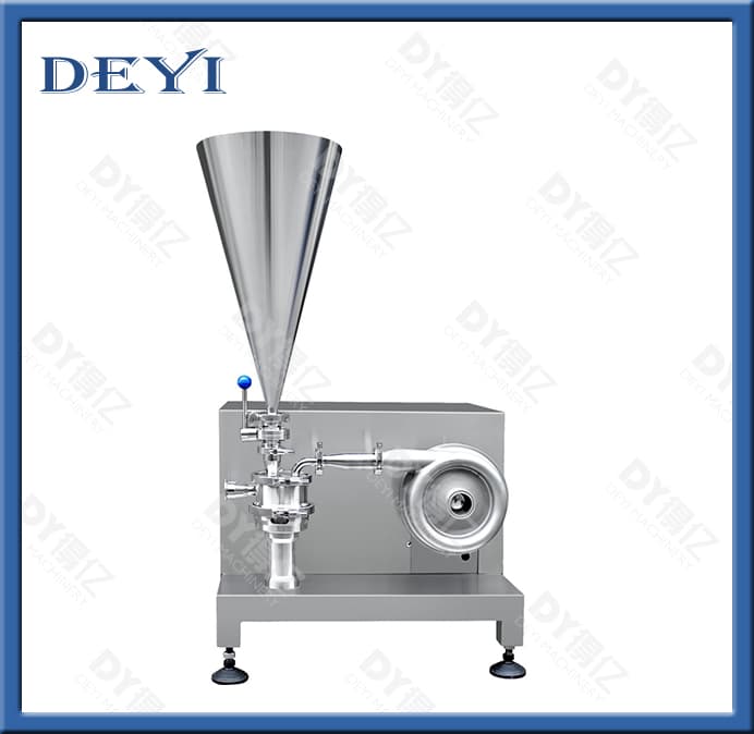 Sanitary Food Grade High Shear Mixer Powder Liquid Mix Food Transfer Pump Mixing Pump Homogenizer Mixer