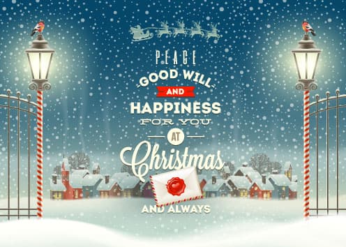 Christmas Greeting Card Design Customization Holiday Greeting Card Customization